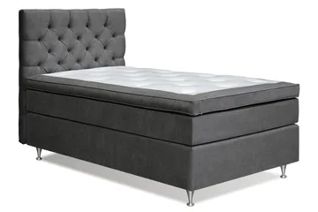 Joluma Kontinentalsäng Fast 140x200 cm - (+Fler val) 140x200 cm Mörkgrå - Möbler - Sovrum - Sängar - Komplett Sängpaket