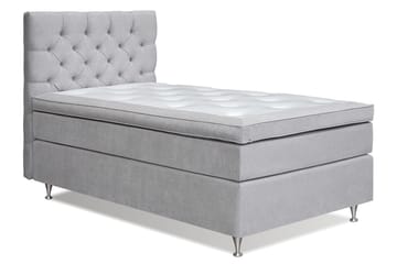 Joluma Kontinentalsäng Medium 120x200 cm - (+Fler val) 120x200 cm Ljusgrå - Möbler - Sovrum - Sängar - Komplett Sängpaket