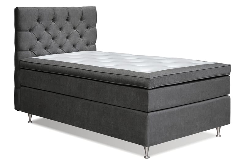 Joluma Kontinentalsäng Medium 140x200 cm - (+Fler val) 140x200 cm Mörkgrå - Möbler - Sovrum - Sängar - Komplett Sängpaket