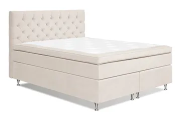 Joluma Sängpaket Fast 160x200 cm - Beige / Ljus - Möbler - Sovrum - Sängar - Komplett Sängpaket