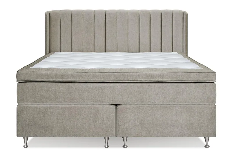 Joluma Sängpaket Fast 160x200 cm, (+Fler val) 160x200 cm Beige