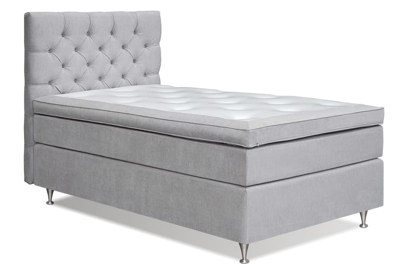 Joluma Sängpaket Medium 140x200 cm - (+Fler val) 140x200 cm Ljusgrå - Möbler - Sovrum - Sängar - Komplett Sängpaket