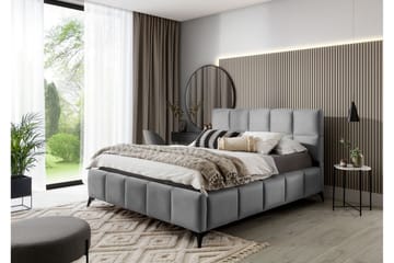 Kamble Sängram med Förvaring 160x200 cm - Grå - Möbler - Sovrum - Sängar - Sängar med förvaring
