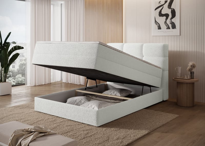 Kasped Sängpaket Kontinentalsäng med förvaring 120x200 cm - Royal 01 - Möbler - Sovrum - Sängar - Kontinentalsängar
