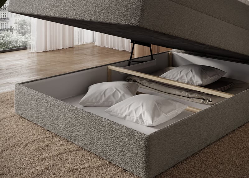 Kasped Sängpaket Kontinentalsäng med förvaring 120x200 cm - Royal 20 - Möbler - Sovrum - Sängar - Kontinentalsängar