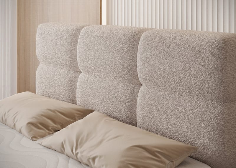 Kasped Sängpaket Kontinentalsäng med förvaring 120x200 cm - svart - Möbler - Sovrum - Sängar - Kontinentalsängar