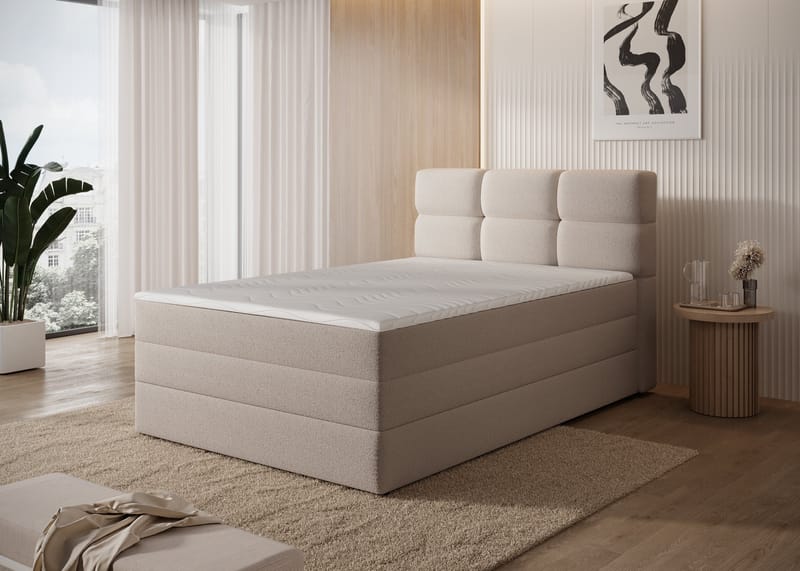 Kasped Sängpaket Kontinentalsäng med förvaring 120x200 cm - Paolli 18 - Möbler - Sovrum - Sängar - Kontinentalsängar