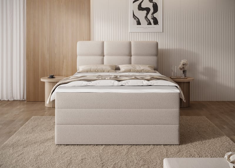 Kasped Sängpaket Kontinentalsäng med förvaring 120x200 cm - Paolli 18 - Möbler - Sovrum - Sängar - Kontinentalsängar