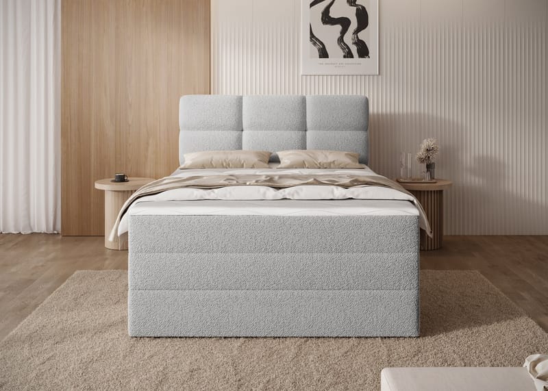 Kasped Sängpaket Kontinentalsäng med förvaring 140x200 cm - Royal 04 - Möbler - Sovrum - Sängar - Kontinentalsängar
