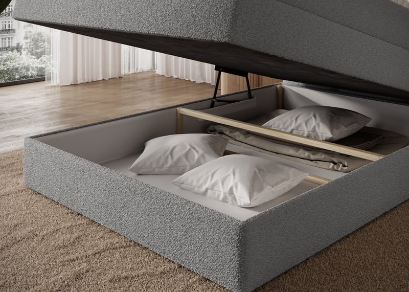 Kasped Sängpaket Kontinentalsäng med förvaring 140x200 cm - Royal 04 - Möbler - Sovrum - Sängar - Kontinentalsängar
