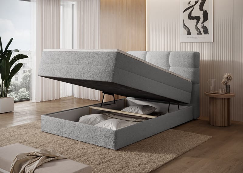 Kasped Sängpaket Kontinentalsäng med förvaring 140x200 cm - Royal 04 - Möbler - Sovrum - Sängar - Kontinentalsängar