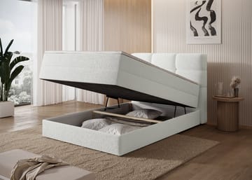 Kasped Sängpaket Kontinentalsäng med förvaring 140x200 cm - svart - Möbler - Sovrum - Sängar - Kontinentalsängar