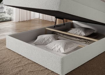 Kasped Sängpaket Kontinentalsäng med förvaring 140x200 cm - svart - Möbler - Sovrum - Sängar - Kontinentalsängar