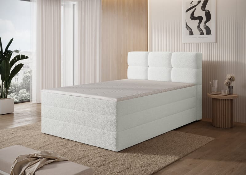 Kasped Sängpaket Kontinentalsäng med förvaring 140x200 cm - svart - Möbler - Sovrum - Sängar - Kontinentalsängar