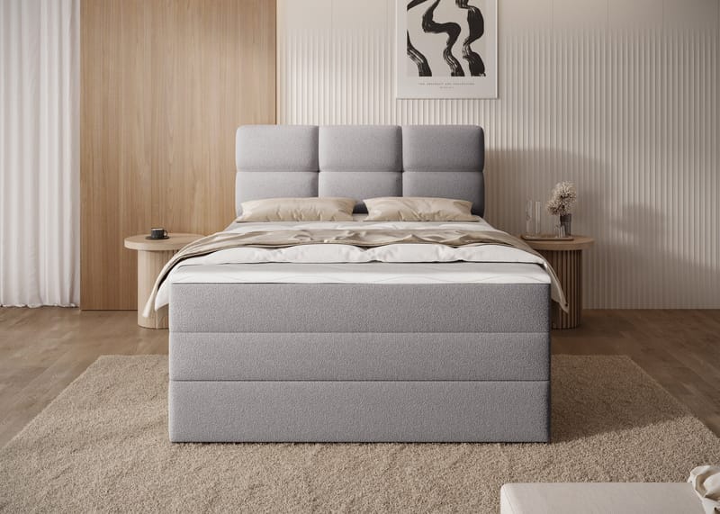 Kasped Sängpaket Kontinentalsäng med förvaring 140x200 cm - Paolli 04 - Möbler - Sovrum - Sängar - Kontinentalsängar