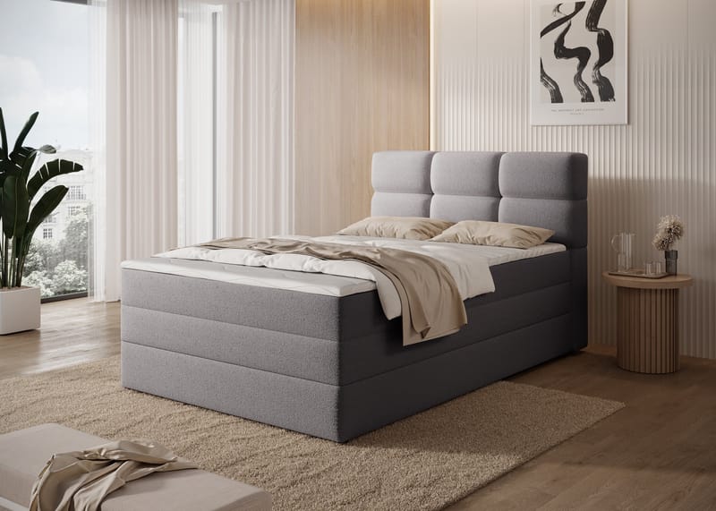 Kasped Sängpaket Kontinentalsäng med förvaring 140x200 cm - Paolli 04 - Möbler - Sovrum - Sängar - Kontinentalsängar