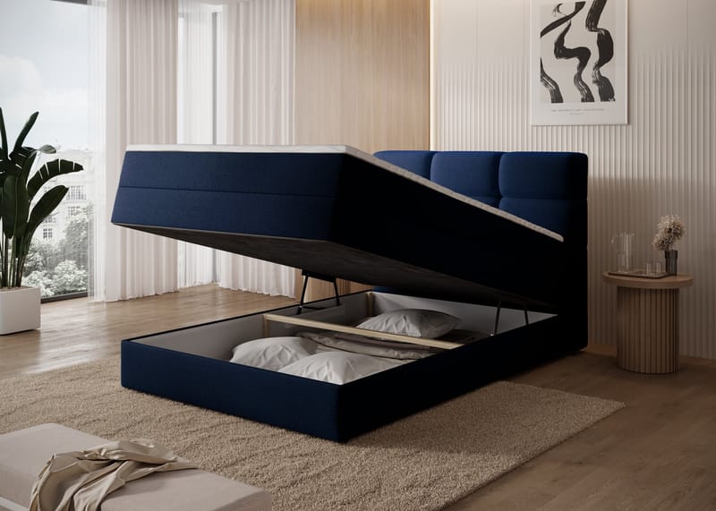 Kasped Sängpaket Kontinentalsäng med förvaring 140x200 cm - Paolli 40 - Möbler - Sovrum - Sängar - Kontinentalsängar