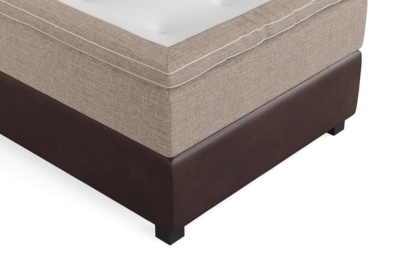 AUSTIN Kontinentalsäng 105x200 (+Fler val) Beige/Brun - Möbler - Sovrum - Sängar - Komplett Sängpaket