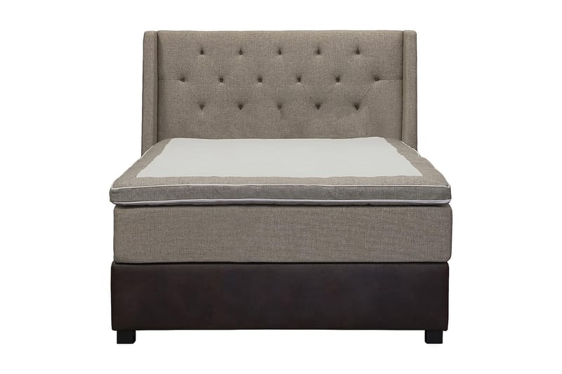 AUSTIN Kontinentalsäng 120x200 (+Fler val) Beige/Brun - Möbler - Sovrum - Sängar - Komplett Sängpaket