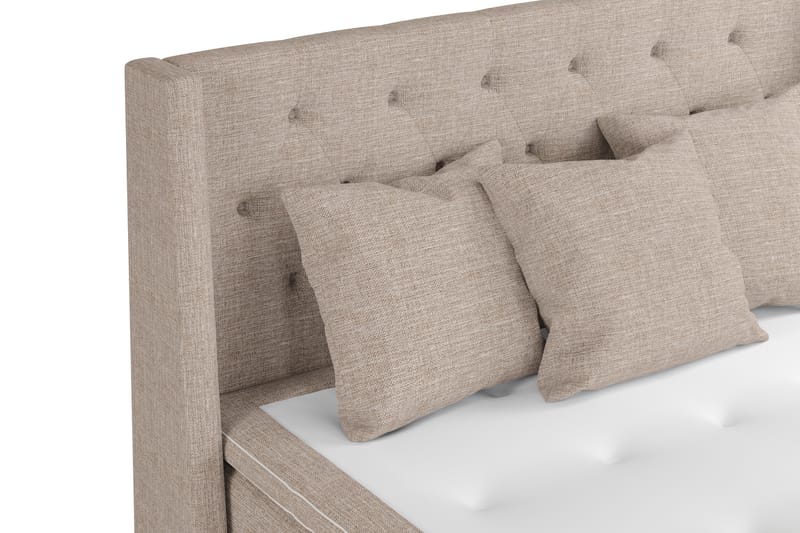 AUSTIN Sängpaket 160x200 m 3 Beiga Kuddar (+Fler val) Beige/ - Möbler - Sovrum - Sängar - Kontinentalsängar