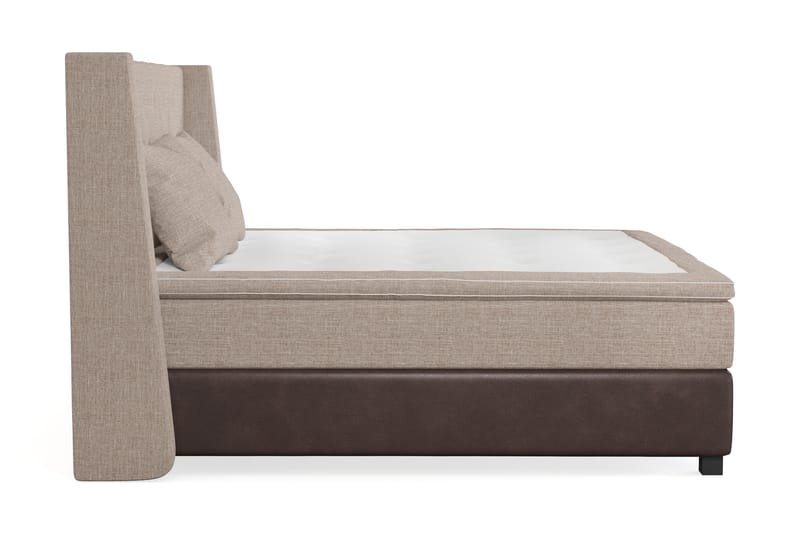 AUSTIN Sängpaket 210x210 m 2 Beiga Kuddar (+Fler val) Beige/ - Möbler - Sovrum - Sängar - Komplett Sängpaket