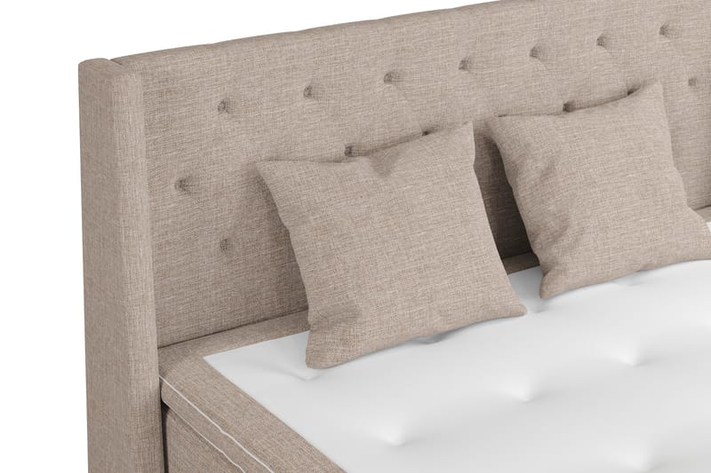 AUSTIN Sängpaket 210x210 m 2 Beiga Kuddar (+Fler val) Beige/ - Möbler - Sovrum - Sängar - Komplett Sängpaket