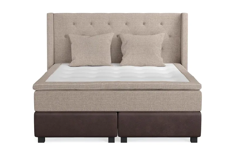 Cuba Kontinentalsäng 180x200 - (+Fler val) Beige/Brun - Möbler - Sovrum - Sängar - Kontinentalsängar