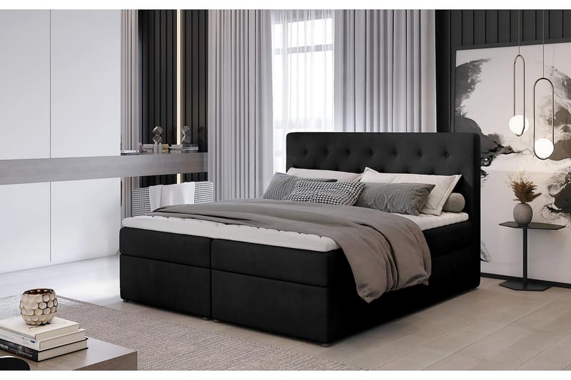 DUNTROON Sängpaket 180x200 cm Grå - Möbler - Sovrum - Sängar - Komplett Sängpaket