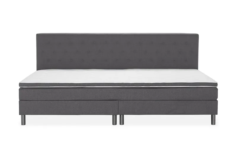 Ella Familjesäng Sängpaket 280x210  cm, (+Fler val) Mörkgrå