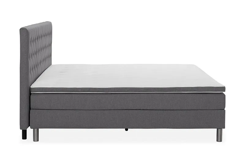 Ella Familjesäng Sängpaket 280x210  cm - (+Fler val) Mörkgrå - Möbler - Sovrum - Sängar - Komplett Sängpaket