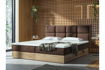 Förvaringssäng EUPHORIA 180x200 - Brun - Möbler - Sovrum - Sängar - Komplett Sängpaket
