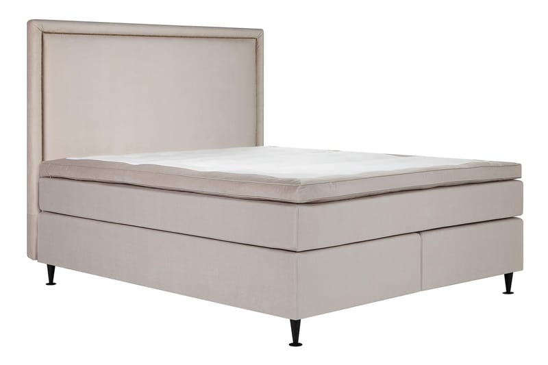 FRIDHEM Kontinentalsäng 140x200 cm Fast Beige - Beige - Möbler - Sovrum - Sängar - Komplett Sängpaket