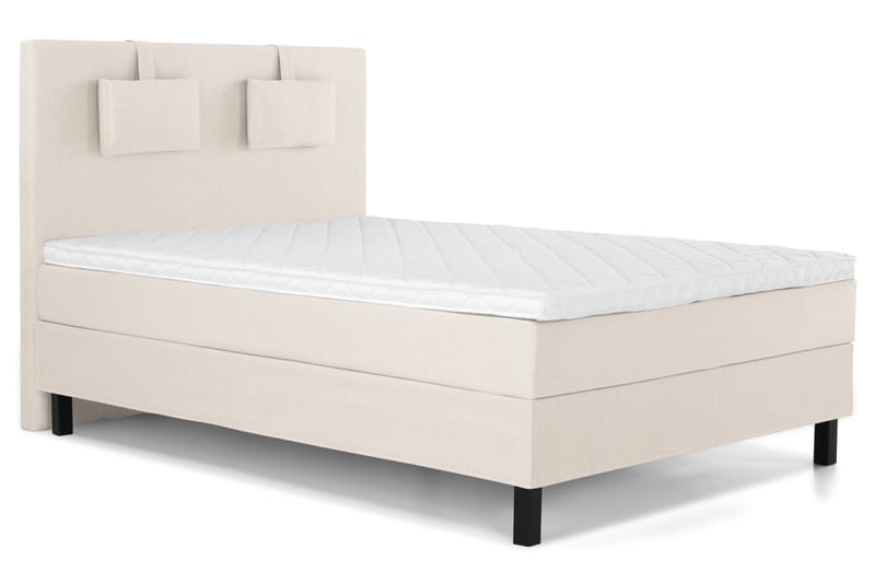 HAPPY 140 Kontinentalsängspaket Beige - Möbler - Sovrum - Sängar - Komplett Sängpaket