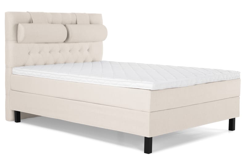 HAPPY 140 Kontinentalsängspaket Beige - Möbler - Sovrum - Sängar - Komplett Sängpaket