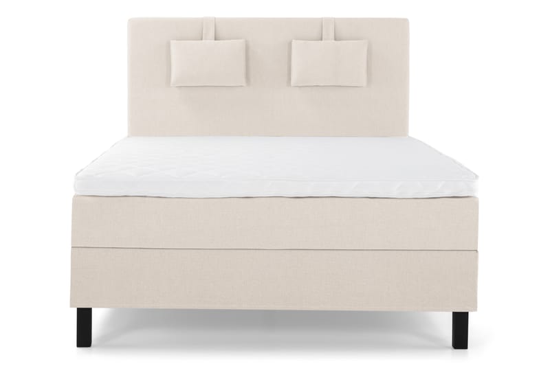 HAPPY 140 Kontinentalsängspaket Beige - Möbler - Sovrum - Sängar - Komplett Sängpaket
