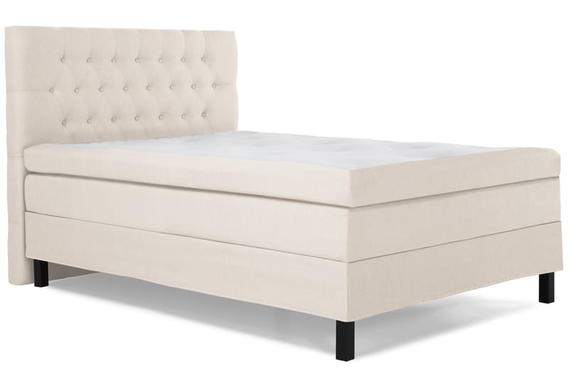HAPPY 140 Kontinentalsängspaket Beige - Möbler - Sovrum - Sängar - Komplett Sängpaket