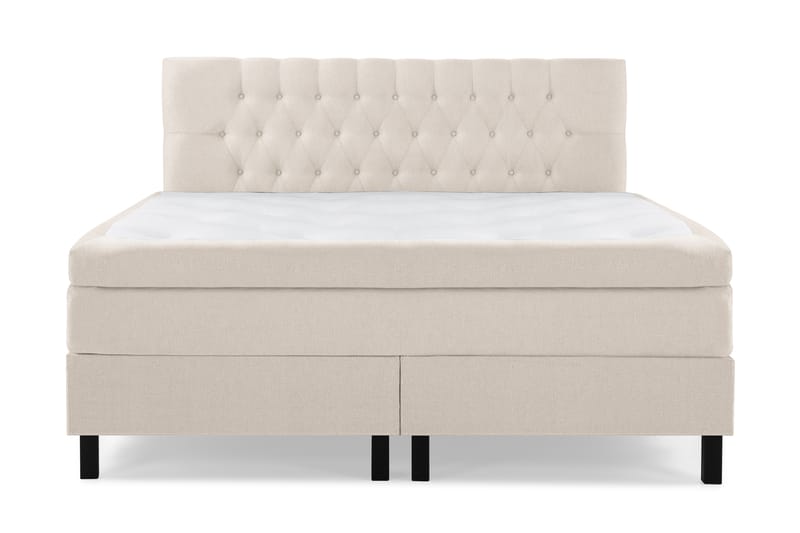 HAPPY 160 Kontinentalsängspaket Beige - Möbler - Sovrum - Sängar - Komplett Sängpaket