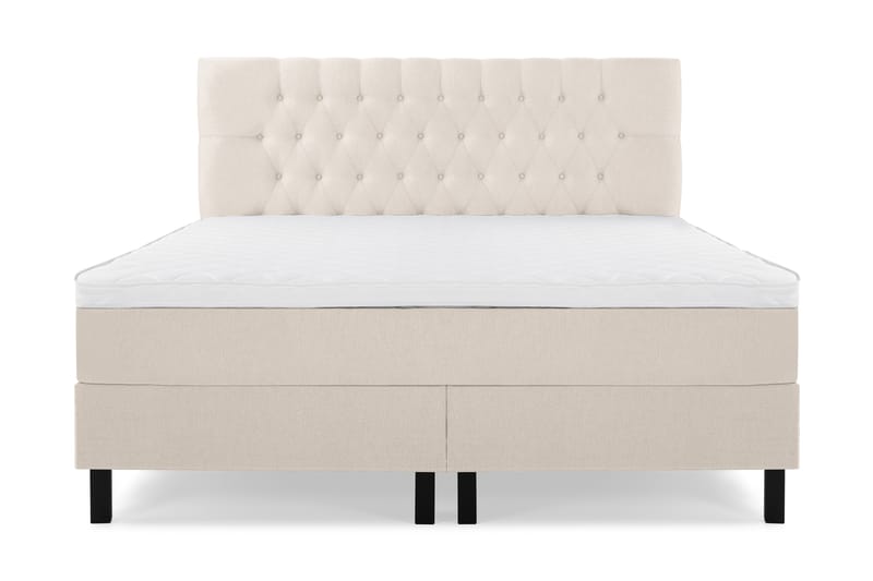 HAPPY 160 Kontinentalsängspaket Beige - Möbler - Sovrum - Sängar - Komplett Sängpaket