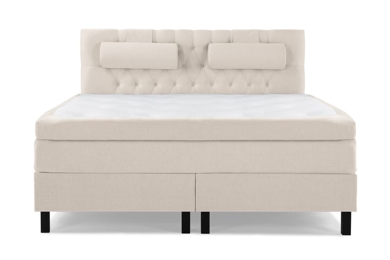 HAPPY 160 Kontinentalsängspaket Beige - Möbler - Sovrum - Sängar - Komplett Sängpaket