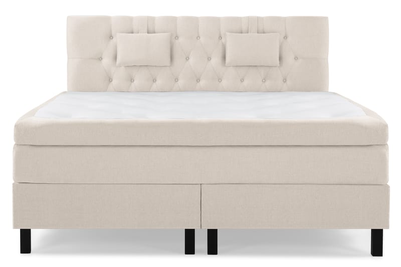 HAPPY 160 Kontinentalsängspaket Beige - Möbler - Sovrum - Sängar - Komplett Sängpaket