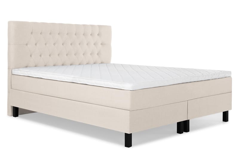 HAPPY 180 Kontinentalsäng Beige - Möbler - Sovrum - Sängar - Komplett Sängpaket