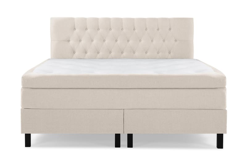HAPPY 180 Kontinentalsäng Beige - Möbler - Sovrum - Sängar - Komplett Sängpaket