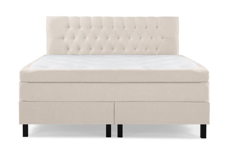 HAPPY 180 Kontinentalsängspaket Beige - Möbler - Sovrum - Sängar - Komplett Sängpaket