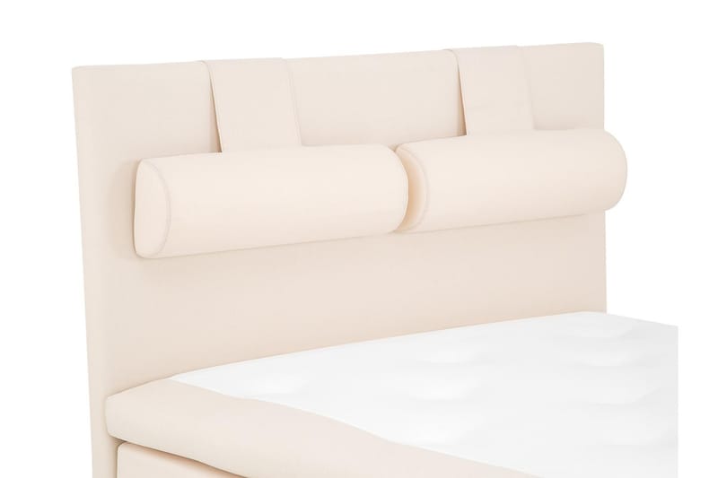 HAPPY Kontinentalsäng 120 Latexmadrass Beige - Möbler - Sovrum - Sängar - Komplett Sängpaket