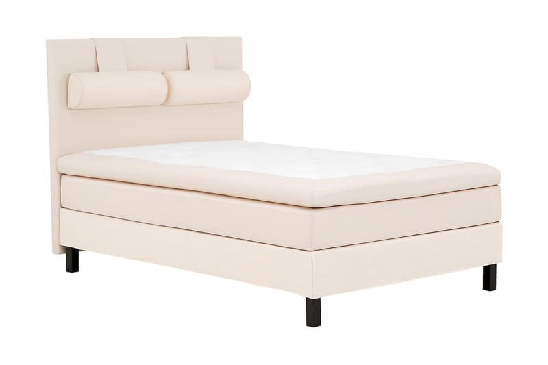 HAPPY Kontinentalsäng 120 Latexmadrass Beige - Möbler - Sovrum - Sängar - Komplett Sängpaket