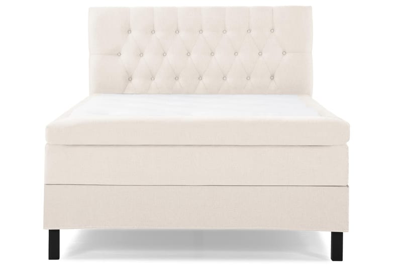 HAPPY Kontinentalsäng 120 Polyeter Beige - Möbler - Sovrum - Sängar - Komplett Sängpaket