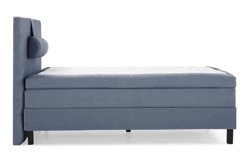HAPPY Kontinentalsäng 120 Polyeter Mörkblå - Möbler - Sovrum - Sängar - Kontinentalsängar