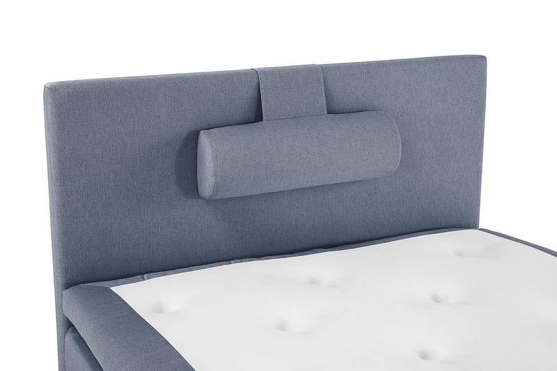 HAPPY Kontinentalsäng 120 Polyeter Mörkblå - Möbler - Sovrum - Sängar - Kontinentalsängar
