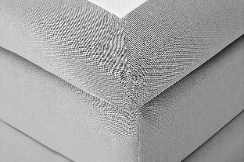 HAPPY Kontinentalsäng 160 Latexmadrass Mellangrå - Möbler - Sovrum - Sängar - Komplett Sängpaket