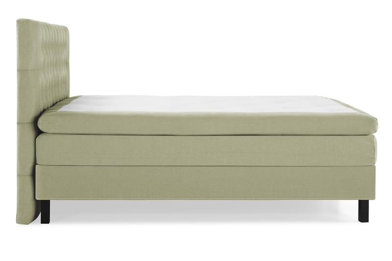 HAPPY Kontinentalsäng 180 Polyeter Grön - Möbler - Sovrum - Sängar - Komplett Sängpaket